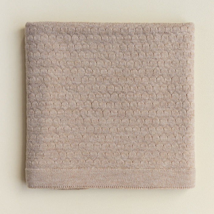 Frankie Merino Wool Blanket - Sand