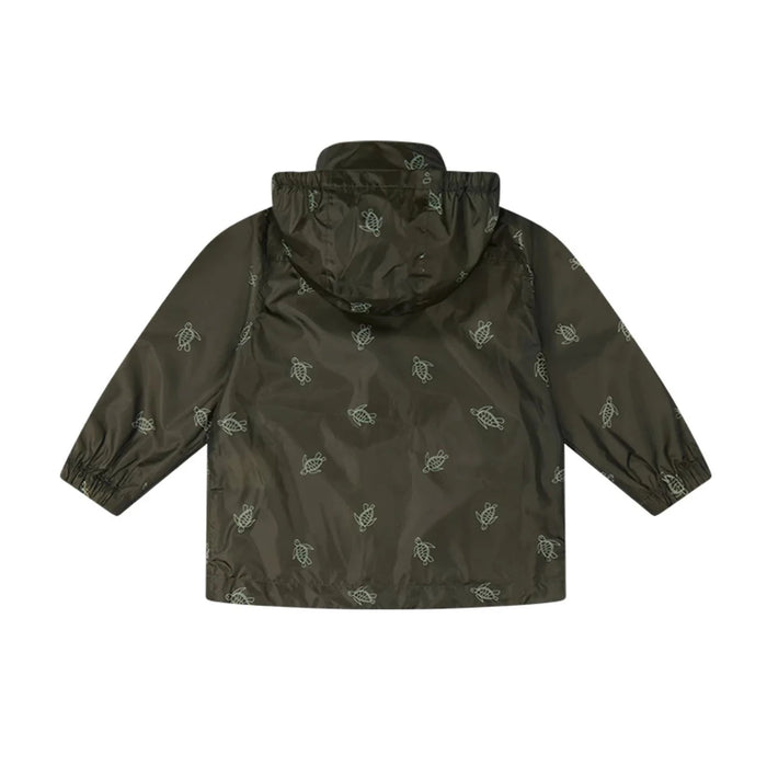 Avery Rain Jacket - Turtle Dark Olive