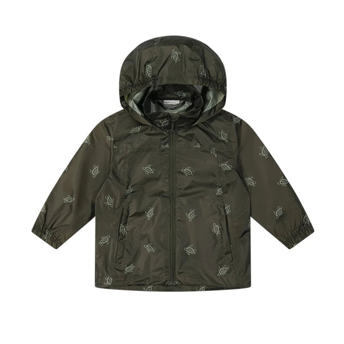 Avery Rain Jacket - Turtle Dark Olive