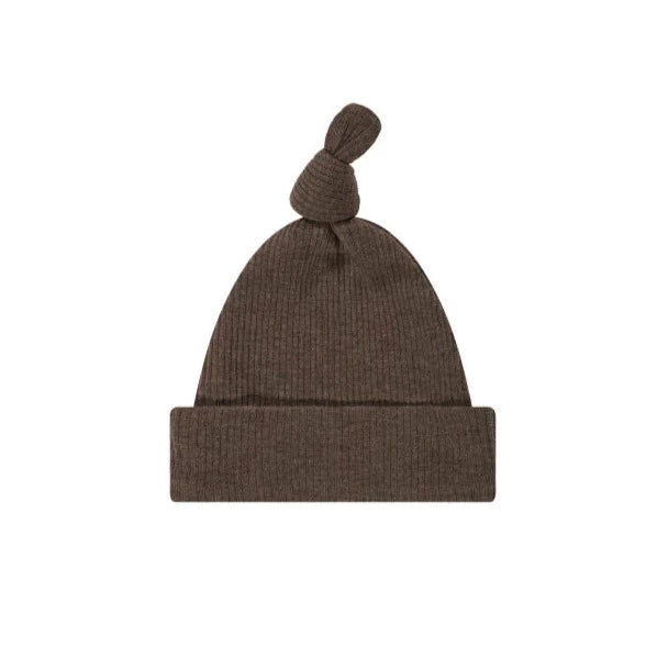 Organic Cotton Modal Marley Beanie - Cocoa Marle