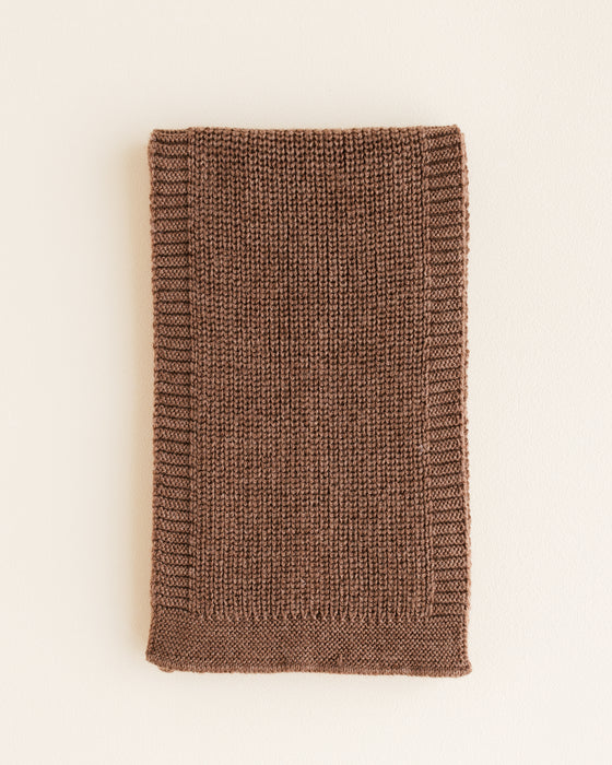 Gustave Merino Wool Scarf - Mocha