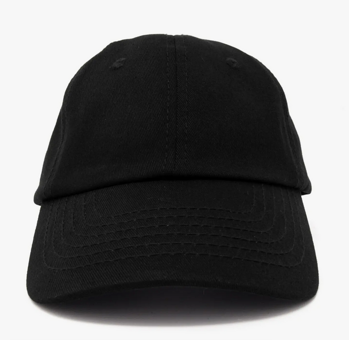 Kids Baseball Cap - Black