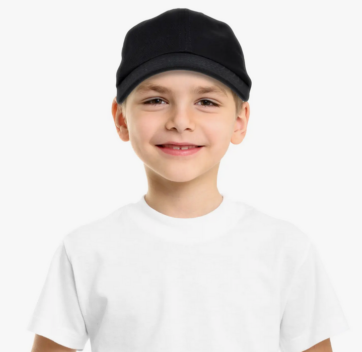 Kids Baseball Cap - Black