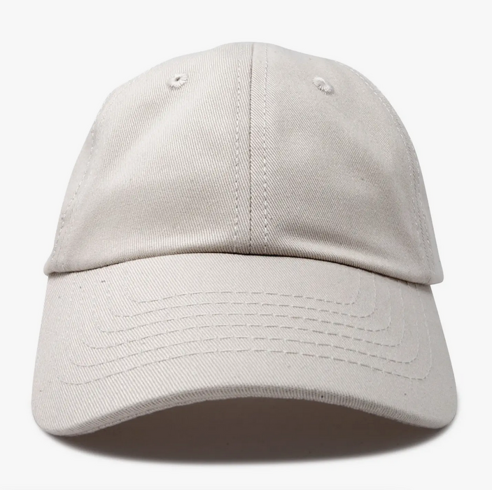 Kids Baseball Cap - Beige