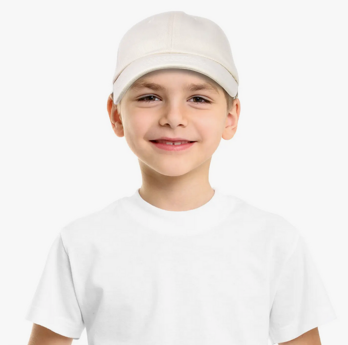 Kids Baseball Cap - Beige