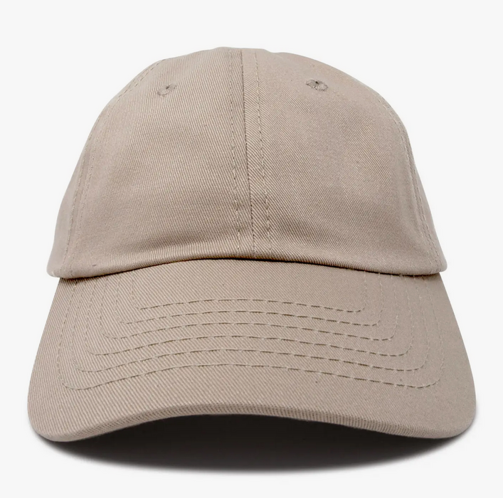 Kids Baseball Cap - Khaki