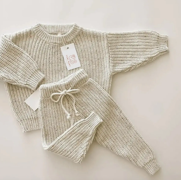 Knitted Set - Salt & Pepper