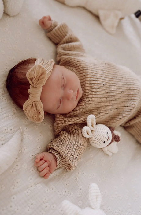 Knitted Set - Caramel