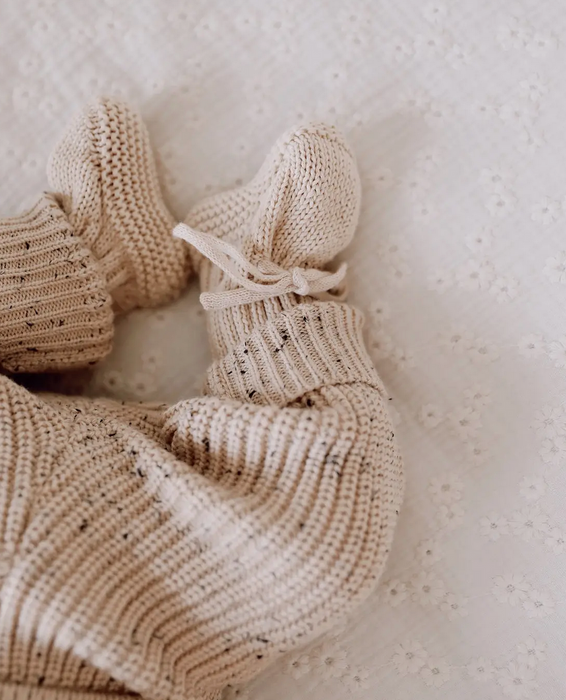 Knitted Set - Caramel