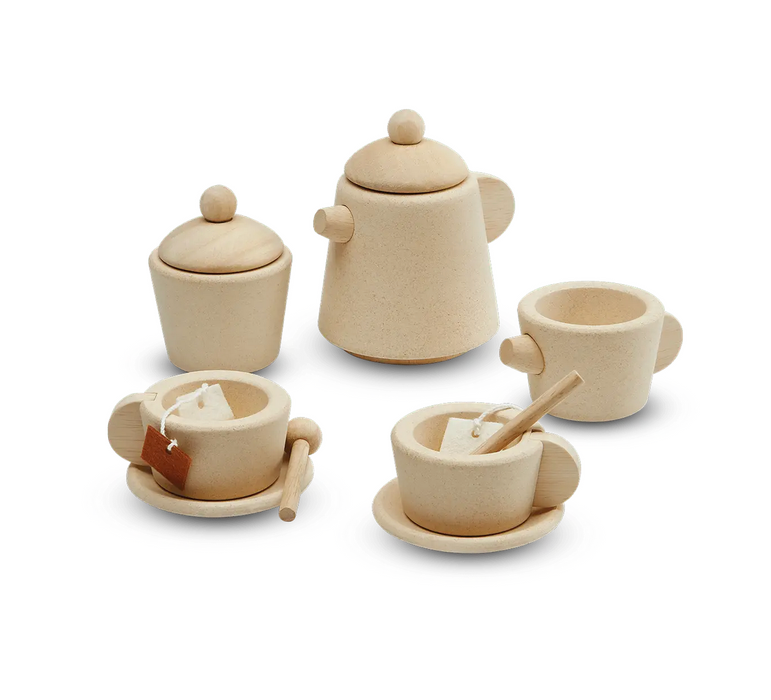 Wooden Tea Set