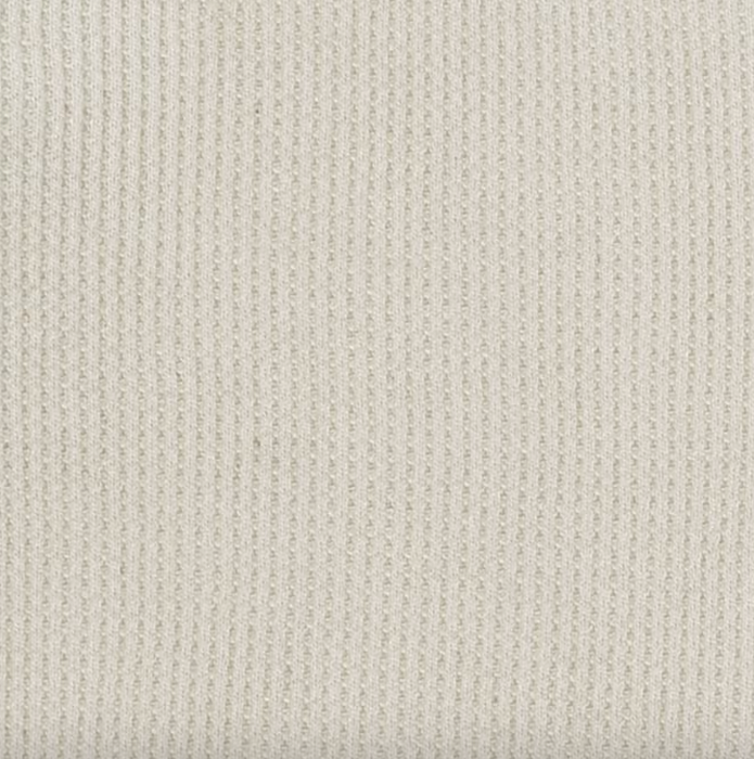 Organic Thermal Footed Romper - Unbleached/Undyed
