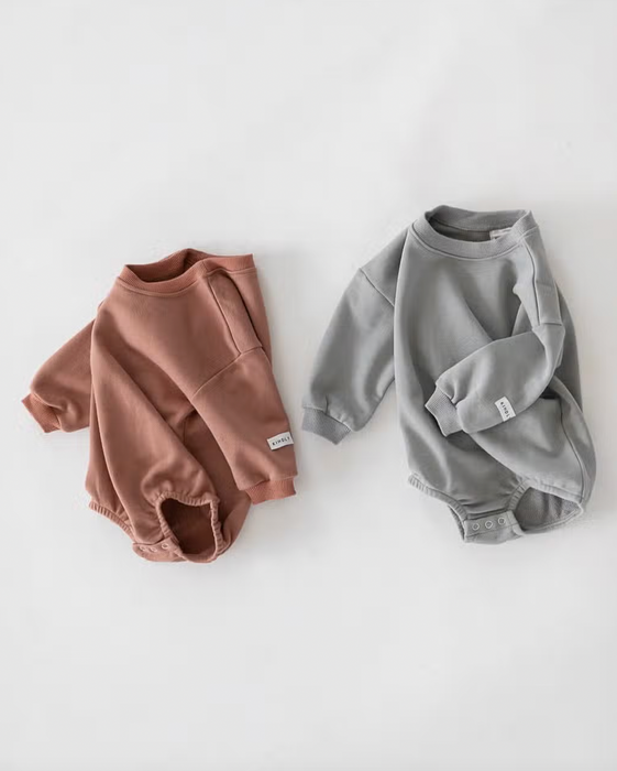 puff romper - claypot