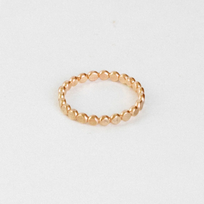 Beaded Ring - Gold