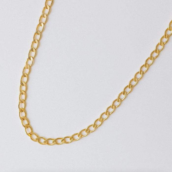 Adele Curb Chain - Gold