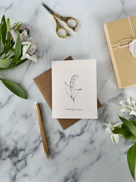 THINKING OF YOU - Card