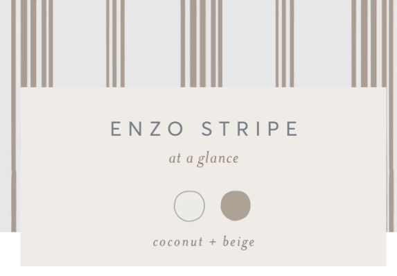 Organic Baby Bowie Muslin Bubble Romper - Enzo Stripe/Beige