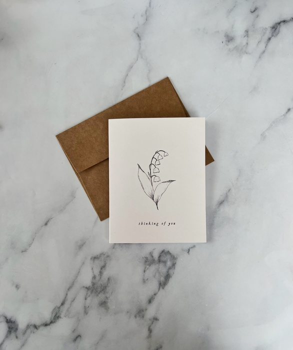 THINKING OF YOU - Card