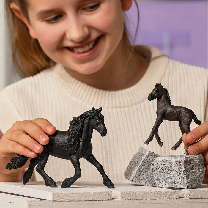 Frisian Stallion Horse Toy