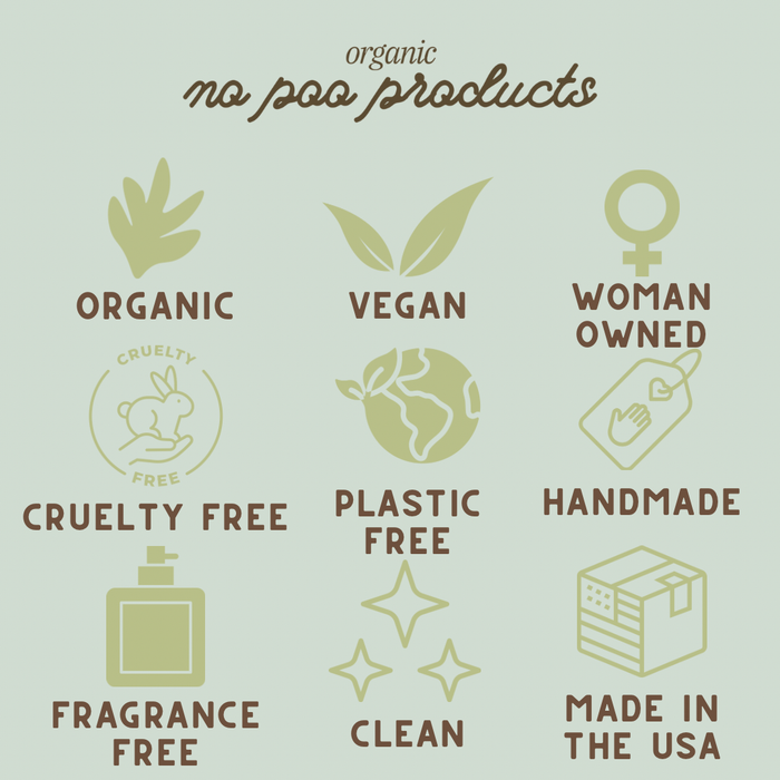 No Poo Organic Dry Shampoo - Medium