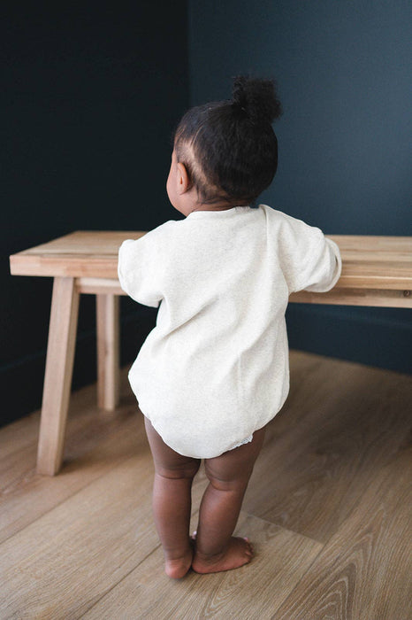 Oatmeal Sweatshirt Romper