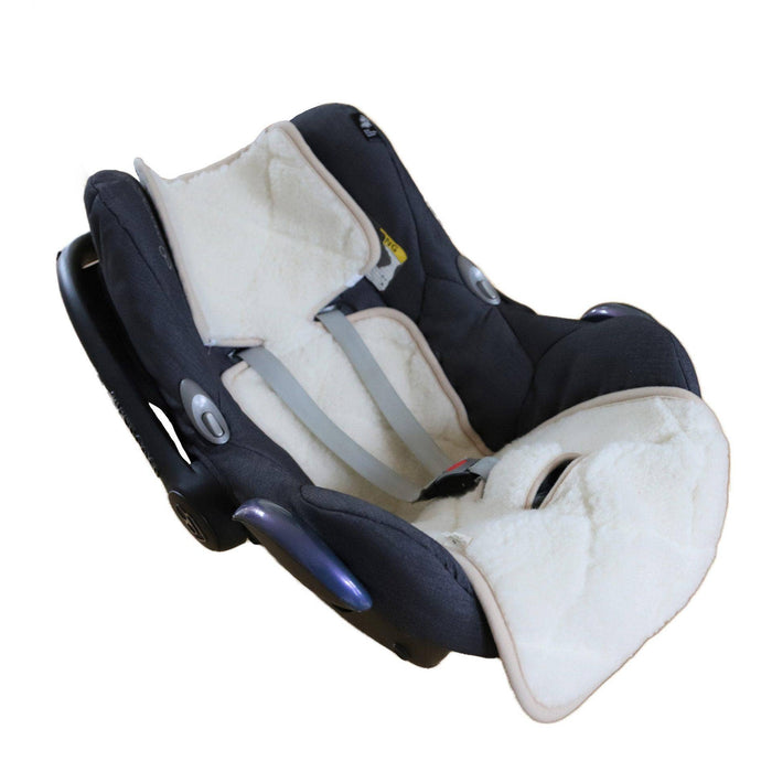 Merino Wool & Linen Car Seat Inlay