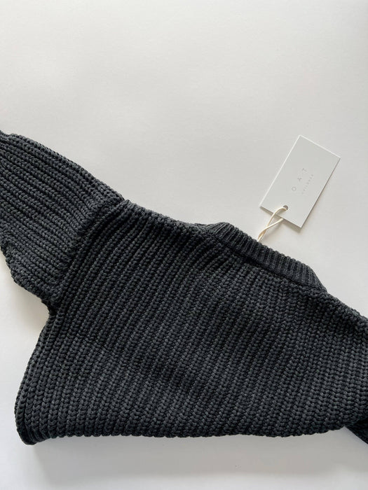 Chunky Knit Sweater - Obsidian