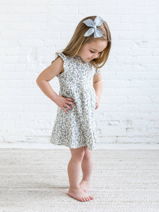 Organic Tilly Tiered Dress - Lena Floral