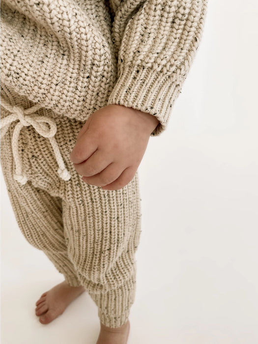 Chunky Sweater - Oat Fleck