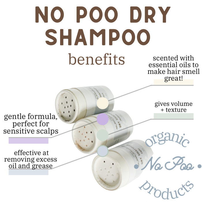 No Poo Organic Dry Shampoo - Medium