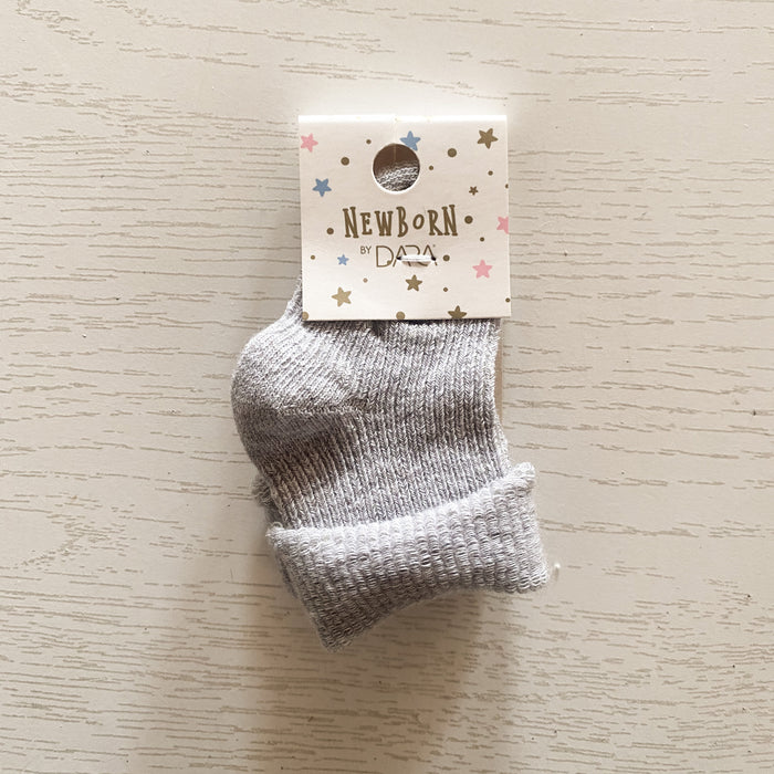 Newborn Socks - Light Gray