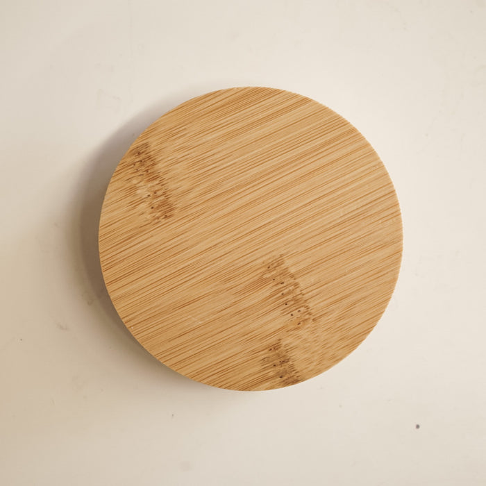 Bamboo Wide Mouth Jar Lid