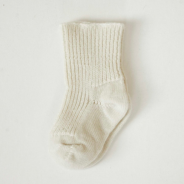 Organic Merino Wool Socks - Natural