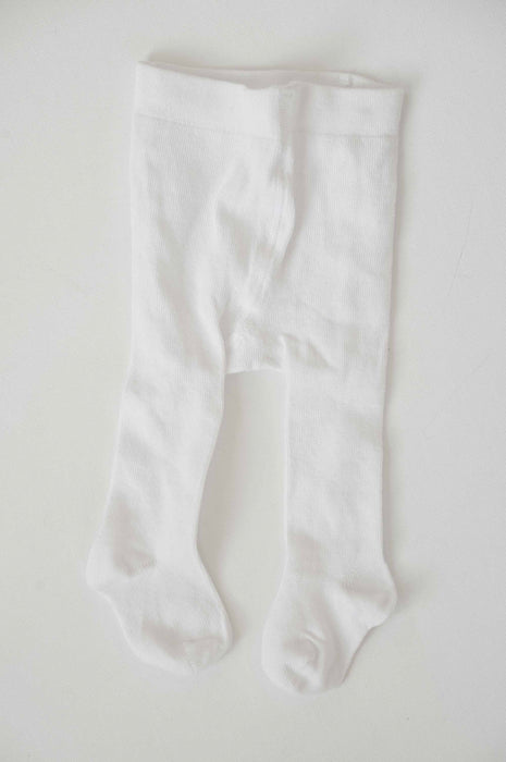 Baby Tights - White