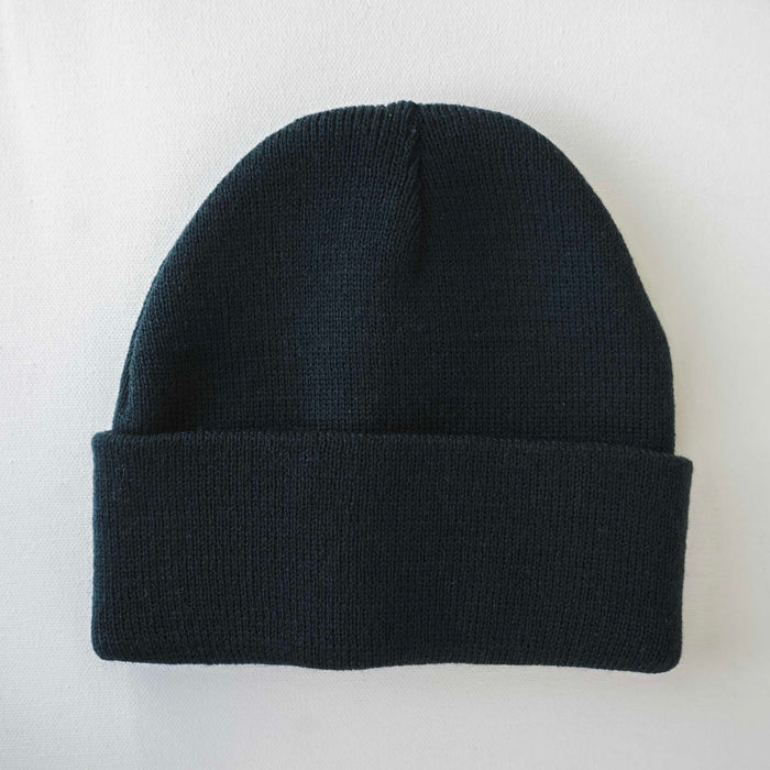 Organic Cotton Beanie - Navy