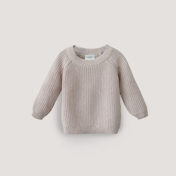 Chunky Knit Sweater - Beige