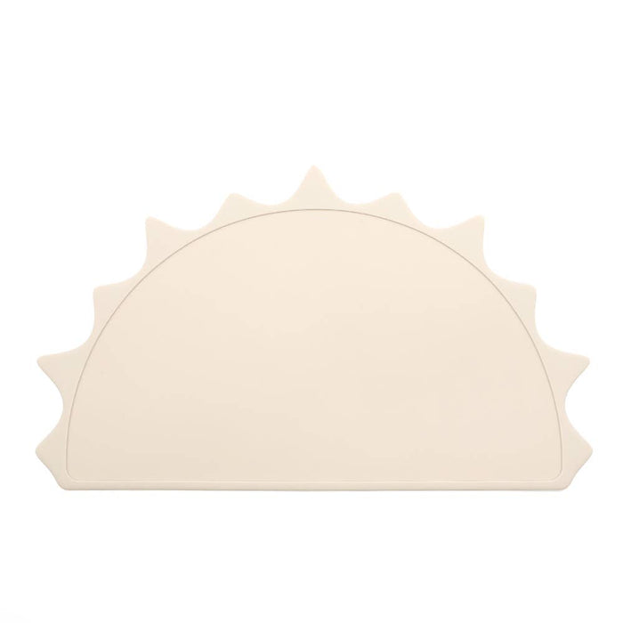 Sun Shape Silicone Placemat Nude– Alabaster Baby