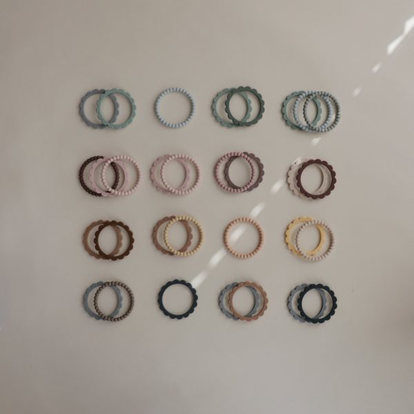 Pearl Teething Bracelet 3-Pack