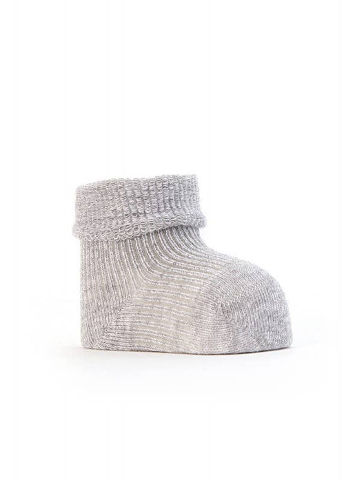 Newborn Socks - Light Gray