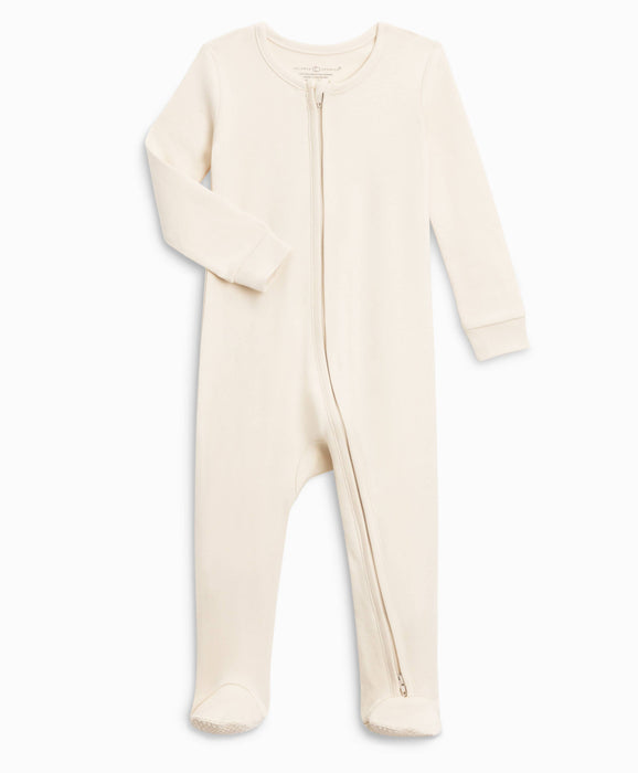 Peyton Zipper Sleeper - Natural