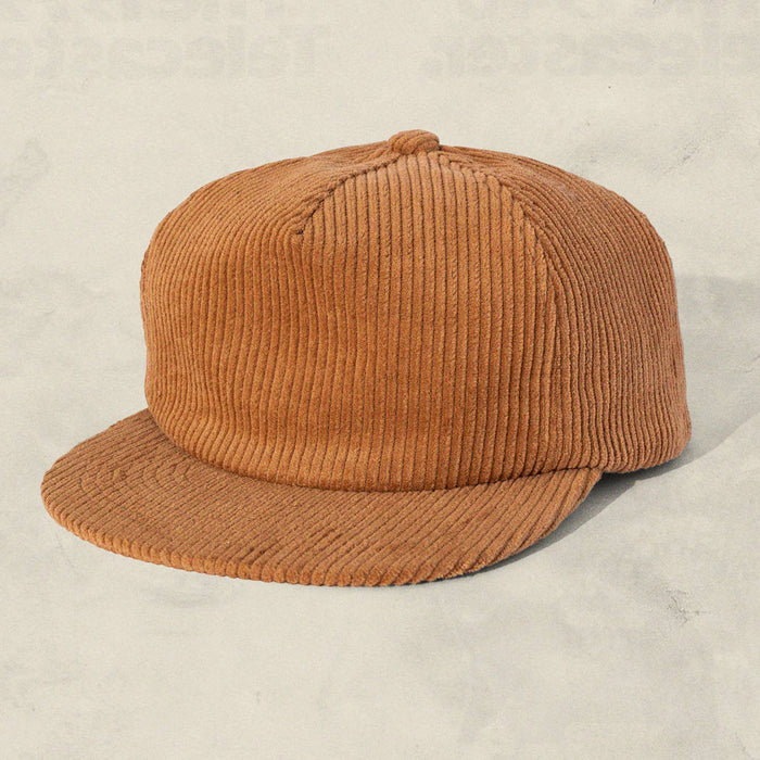 Kids Corduroy Field Trip Hat - Camel