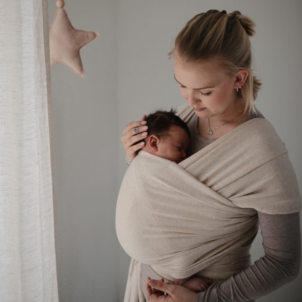 Baby Wrap - Grey Melange