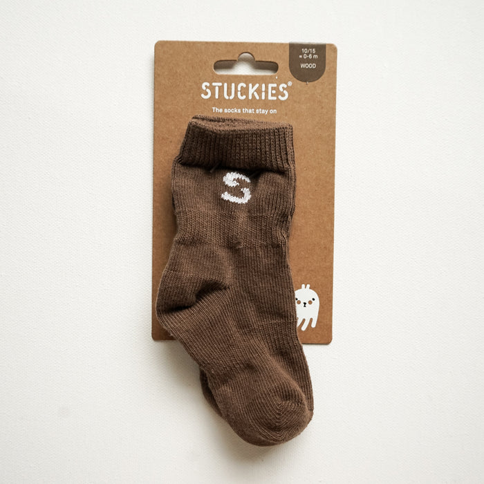 STUCKIES Socks- Wood
