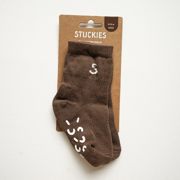 STUCKIES Socks- Wood