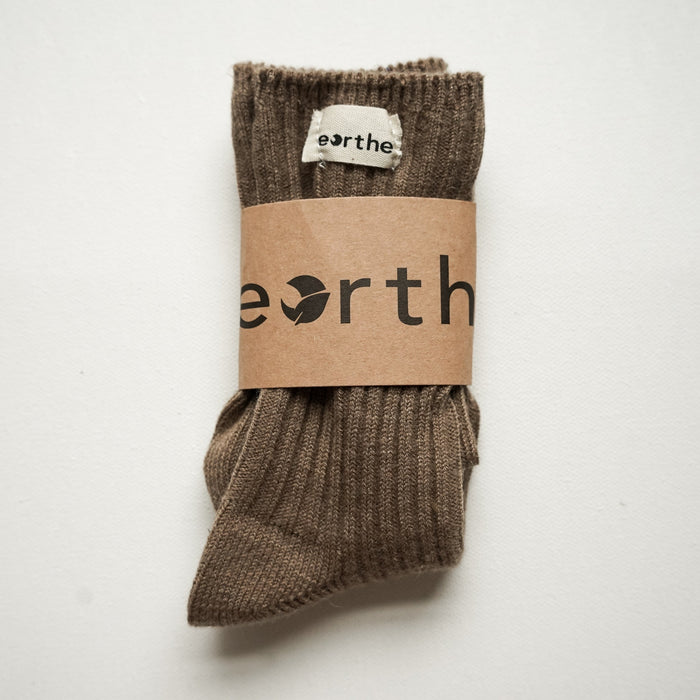 Knit Socks - Oak