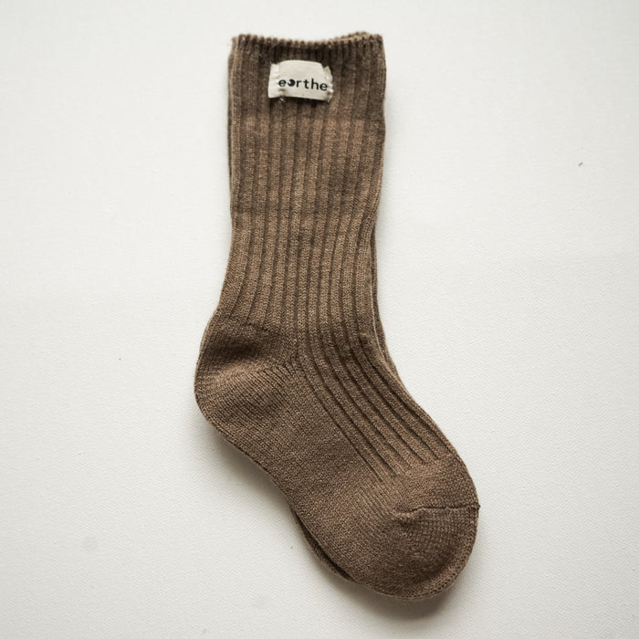 Knit Socks - Oak