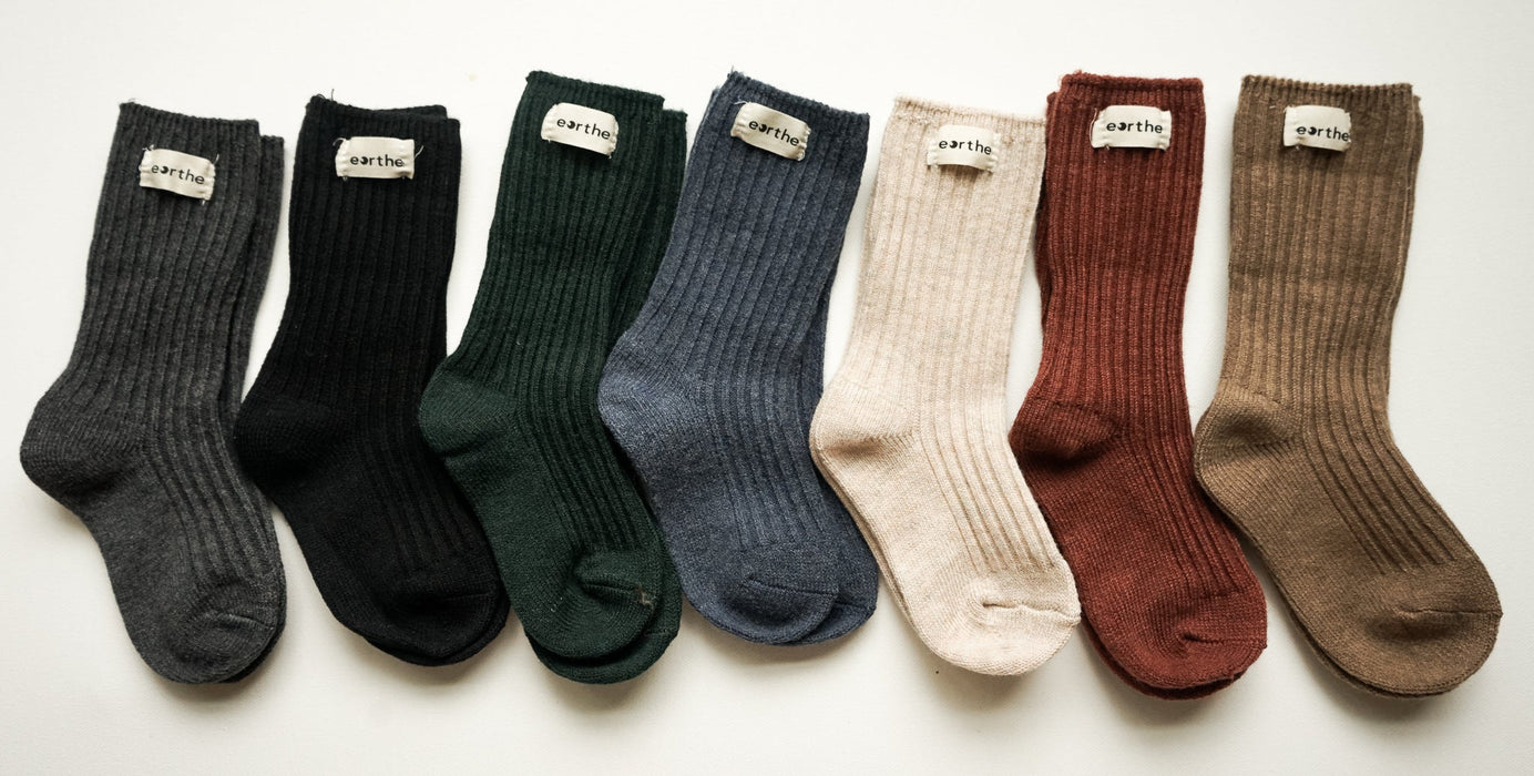 Knit Socks - Oak