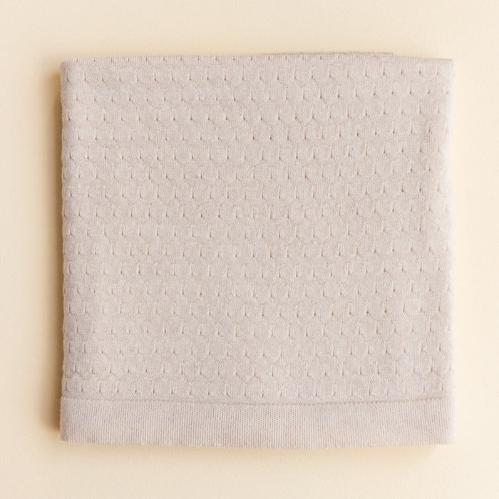 Frankie Merino Wool Blanket - Off White