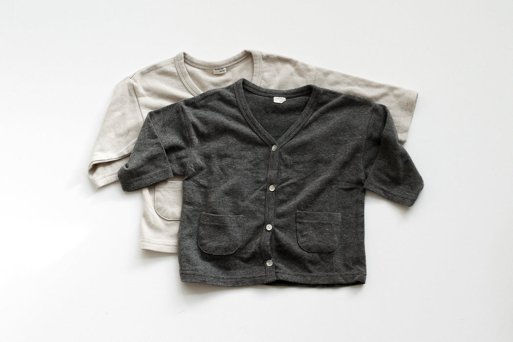 Soft Cardigan Top- Beige