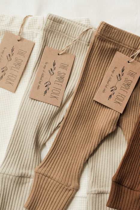 The Waffle Legging- Undyed