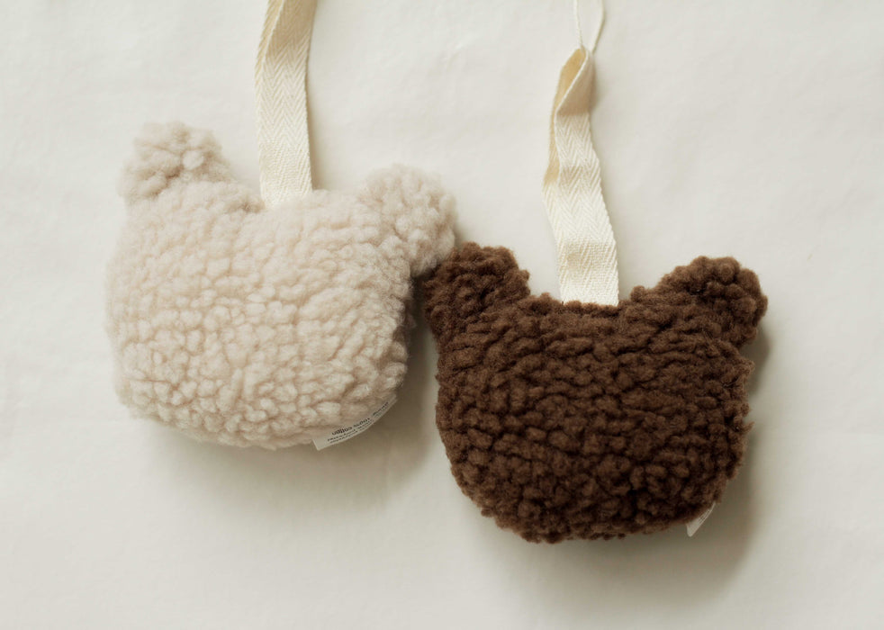 Sherpa Bear Pacifier Holders